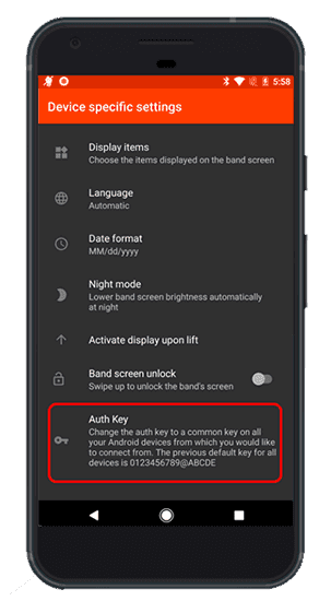صورة لـ كيفية استخدام Mi Band و Amazefit الخاصة بك دون تطبيق Mi Fit | auth-key-mi-band-4-min-DzTechs