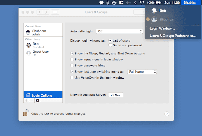 صورة لـ طرق لتشغيل نسخ مُتعددة من نفس التطبيق على الـ Mac الخاص بك | fast-user-switching-mac-min-DzTechs