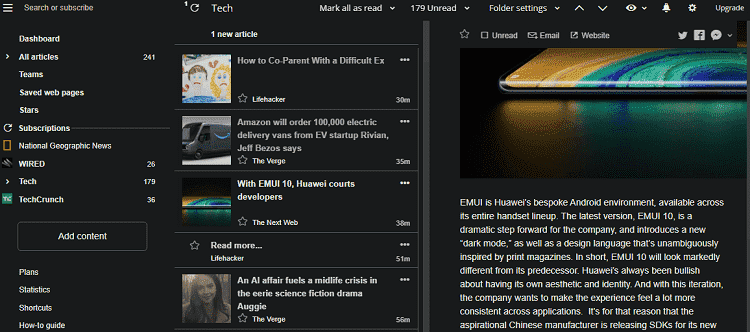 صورة لـ مُقارنة بين Feedly و Inoreader: لماذا تحتاج إلى تغيير قارئ RSS للأفضل | feedly-vs-inoreader-3-min-DzTechs
