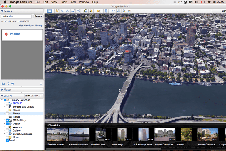 صورة لـ Google Earth Pro يُكلف 400 دولار في السنة – إليك كيفية الحصول عليها مجانًا | google-earth-pro-mac-running-768x768-DzTechs