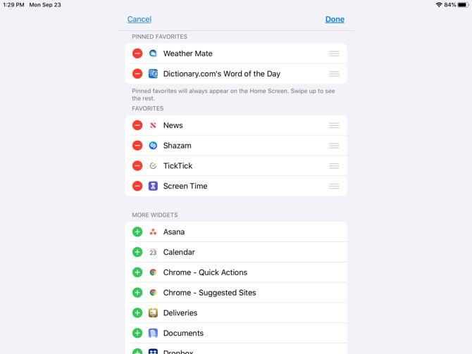 صورة لـ نظام التشغيل iPadOS : كل ما تحتاج إلى معرفته عن جديد هذا النظام | iPadOSPinnedFavoriteWidgets-DzTechs