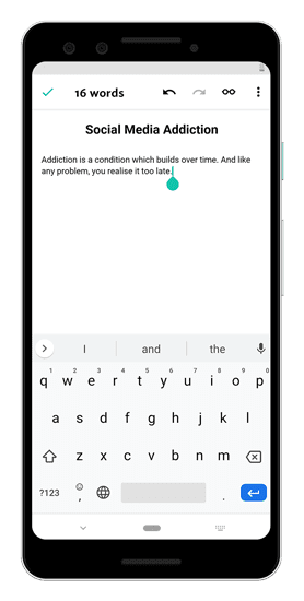 صورة لـ أفضل تطبيقات الكتابة الإبداعية لأجهزة Android و iOS | jotterpad-min-DzTechs