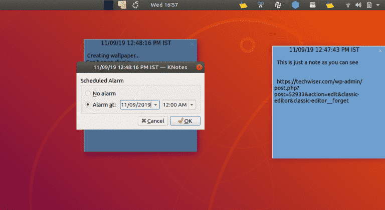 صورة لـ أفضل تطبيقات الملاحظات اللاصقة لـ Ubuntu لتدوين الملاحظات السريعة | knotes-768x420-min-DzTechs