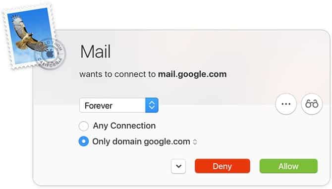 صورة لـ أفضل تطبيقات macOs لتثبيتها على الـ MacBook أو الـ iMac | little_snitch-min-DzTechs
