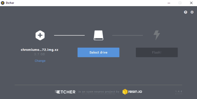 صورة لـ كيفية استخدام نظام التشغيل Chromium OS على Raspberry Pi | muo-diy-rpi-chromeos-etcher-install-min-DzTechs