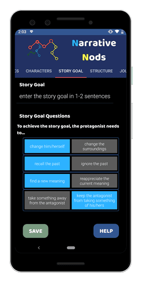 صورة لـ أفضل تطبيقات الكتابة الإبداعية لأجهزة Android و iOS | narrative-nods-min-DzTechs