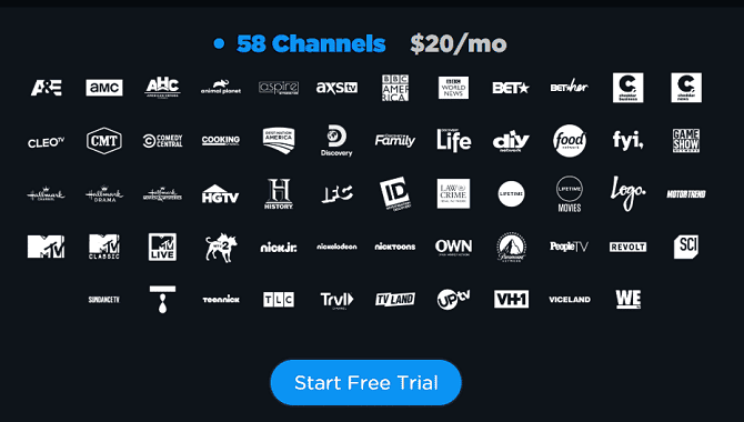 صورة لـ أفضل خدمات البث التلفزيوني المباشر للتخلص من أسلاك تلفزيون الكابل | philo-670x380-min-DzTechs