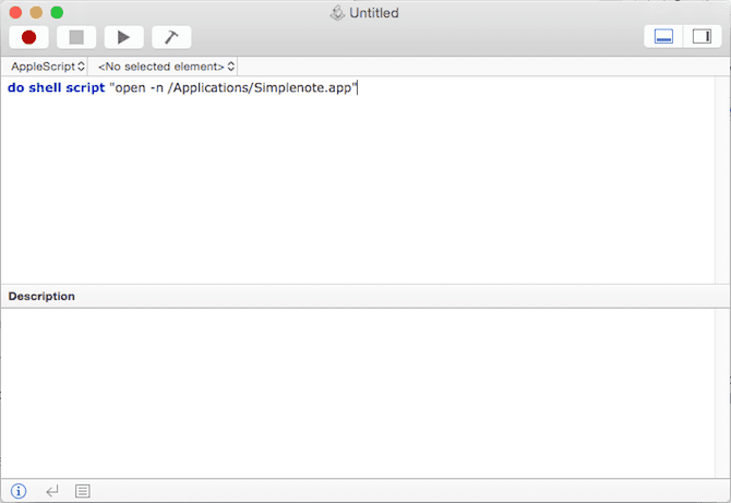 صورة لـ طرق لتشغيل نسخ مُتعددة من نفس التطبيق على الـ Mac الخاص بك | script-editor-macos-min-DzTechs