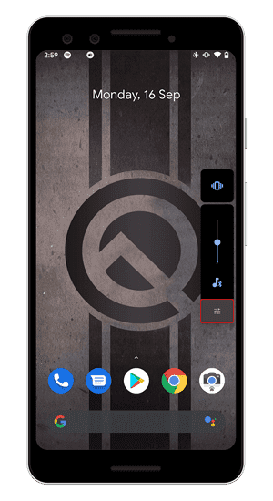 صورة لـ كيفية التبديل السريع لإخراج الصوت في Android 10 | volume-settings-min-DzTechs