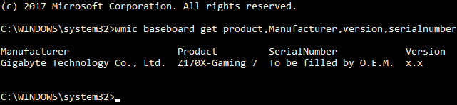 صورة لـ كيفية التحقق من نوع ورقم طراز اللوحة الأم على الكمبيوتر الخاص بك | wmic_1.png.pagespeed.ce_.Hx-RIjy-df-DzTechs