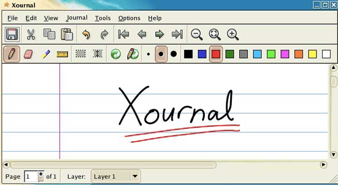 صورة لـ بدائل GoodNotes : أفضل تطبيقات الملاحظات المكتوبة بخط اليد الأرخص | xournal-min-DzTechs
