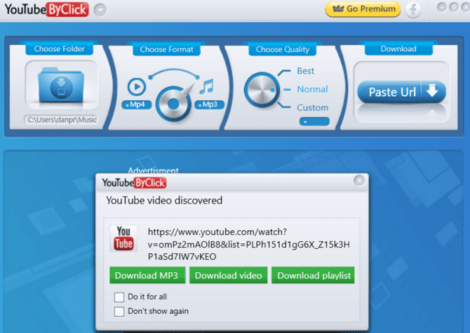 صورة لـ أفضل البرامج لتنزيل قائمة التشغيل من YouTube للحصول على مقاطع الفيديو بكميات كبيرة | youtubebyclick-670x475-min-DzTechs