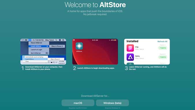 صورة لـ كيفية تثبيت AltStore على iPhone الخاص بك لتحميل التطبيقات الجانبية دون Jailbreak | 1-3-min-DzTechs