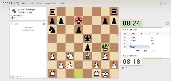 صورة لـ ألعاب ثنائية اللاعبين مجانية عبر الإنترنت يمكنك لعبها في متصفحك | 2-player-games-browser-lichess-min-DzTechs