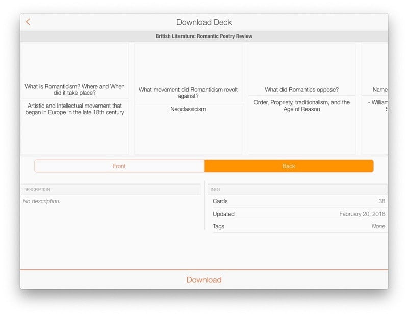 صورة لـ أفضل تطبيقات البطاقات التعليمية للـ Mac مع مقارنة بينها | AnkiApp-Download-min-DzTechs