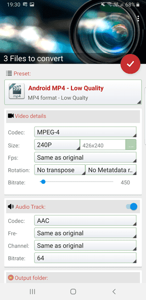 صورة لـ أفضل تطبيقات تحويل الفيديو المجانية لـ Android التي لا تملؤها الإعلانات | Audio-Video-Factory-min-DzTechs