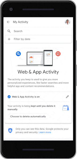 صورة لـ كيفية حذف نشاط Google بالكامل تلقائيًا | Google-auto-delete-location-DzTechs