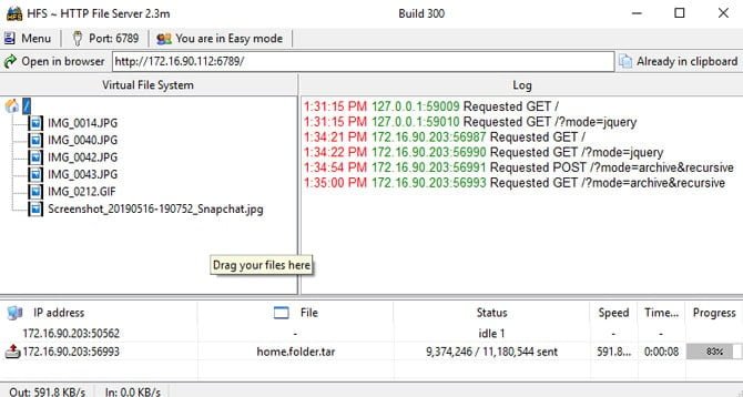 صورة لـ كيفية نقل الصور من جهاز الكمبيوتر إلى iPhone دون iTunes | HFS-transferring-min