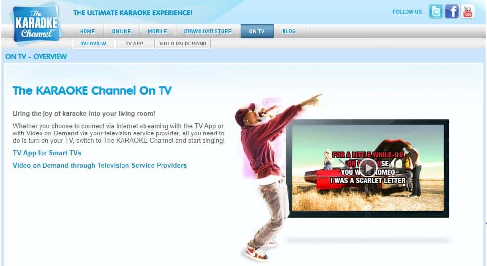 صورة لـ أفضل تطبيقات Samsung Smart TV التي يجب أن تُجربها في عام 2023 | Karaoke-Channel-min-DzTechs