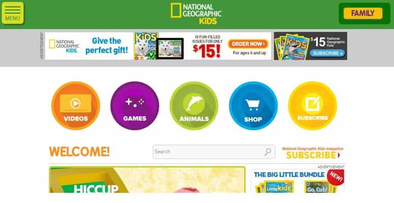 صورة لـ أفضل تطبيقات Samsung Smart TV التي يجب أن تُجربها في عام 2023 | National-Geographic-Kids-min-DzTechs