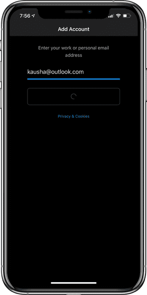 صورة لـ أفضل التطبيقات التي تحتوي على الوضع المظلم لأجهزة iPhone و iPad | Outlook-min-DzTechs