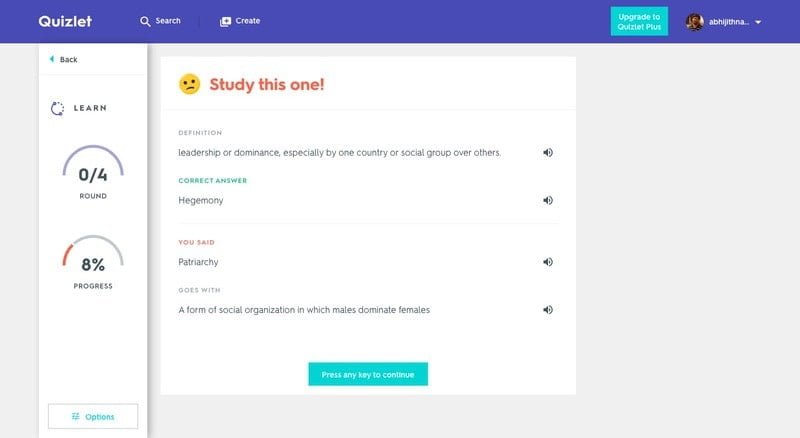 صورة لـ أفضل تطبيقات البطاقات التعليمية للـ Mac مع مقارنة بينها | Quizlet-Studying-min-DzTechs