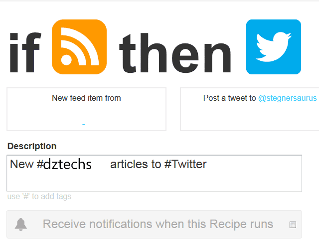 صورة لـ Tasker و IFTTT: ثنائي الأتمتة المثالي على نظام Android | Sample-Recipe-min-DzTechs