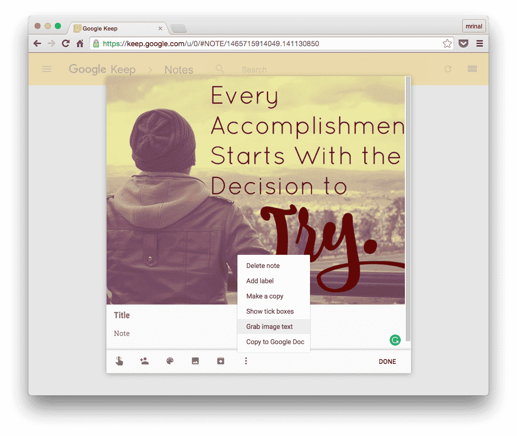 صورة لـ طريقة بسيطة لاستخراج النص من الصور والمطبوعات | Screen-Shot-2016-06-13-at-7.27.52-pm-min-DzTechs
