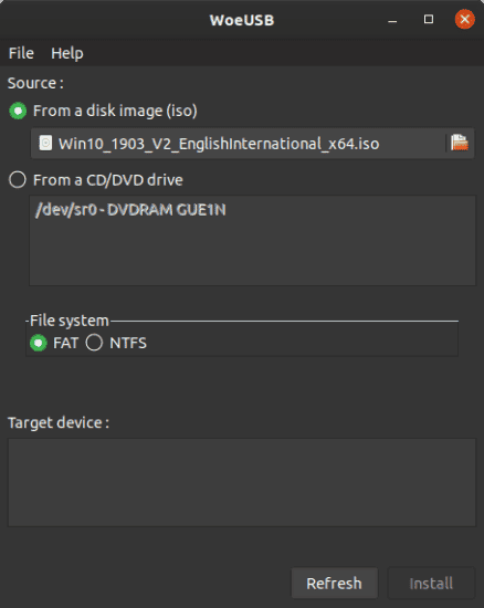 صورة لـ بدائل Rufus – أفضل برامج إنشاء USB قابل للتمهيد لنظام Linux | Screenshot-from-2019-10-24-17-38-30-min-DzTechs