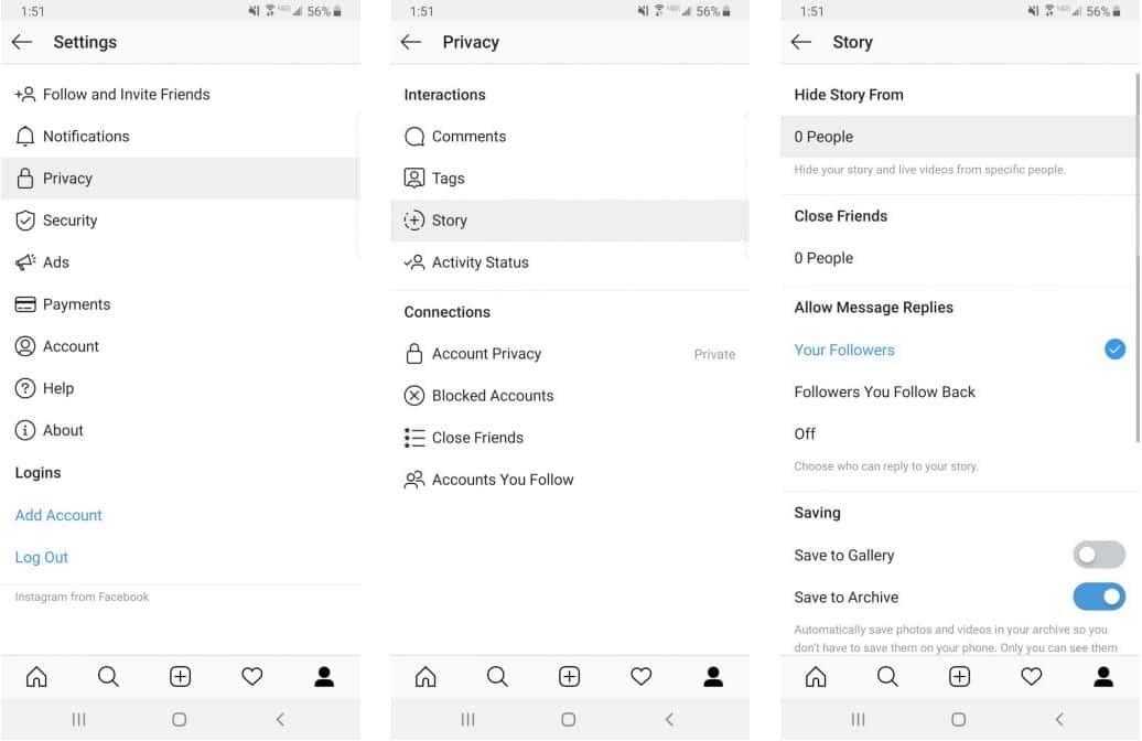 صورة لـ الأشياء التي لم تعرف أنك تستطيع القيام بها على Instagram | Screenshot_12-min-DzTechs