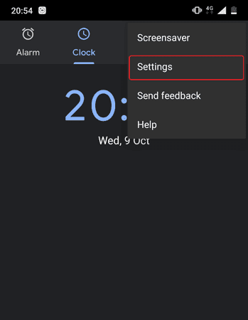 صورة لـ إصلاح مشكل Android متصل بشبكة WiFi ولكن لا يوجد إتصال بالإنترنت | android-clock-settings-min-DzTechs