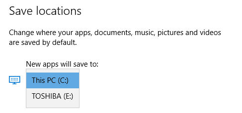 صورة لـ كيفية نقل التطبيقات والبرامج المثبتة في Windows 10 | app-save-locations-min-DzTechs
