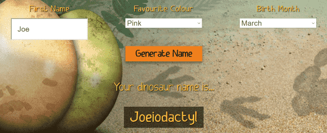 صورة لـ أفضل المواقع للحصول على أسماء طريفة ومضحكة على الانترنت | dinosaur-name-670x273-min-DzTechs