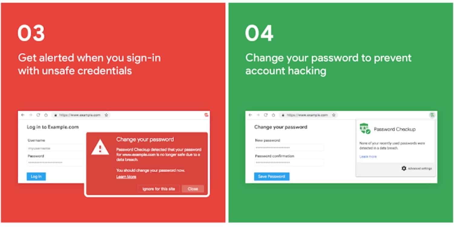 صورة لـ كيفية استخدام Google Checkup Tool للتحقق مما إذا كانت كلمات المرور الخاصة بك قد تم إختراقها | google-password-checkup-chrome-extension-DzTechs