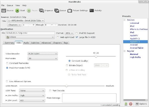 صورة لـ أفضل تطبيقات تحويل الفيديو لأجهزة iPhone و iPad | handbrake-min-DzTechs