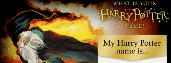 صورة لـ أفضل المواقع للحصول على أسماء طريفة ومضحكة على الانترنت | harry-potter-name-670x246-min-DzTechs