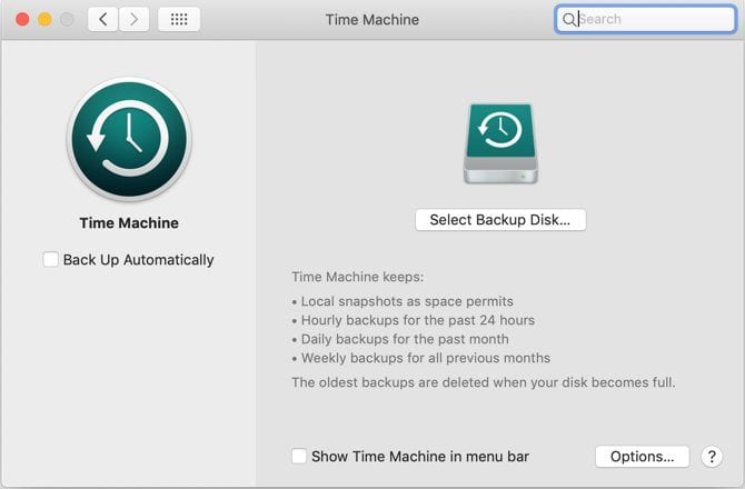 صورة لـ أسباب قد تجعلك ترغب في إعادة تثبيت macOS وكيفية عمل ذلك | macos-downgrade-time-machine-backup-670x440-min-DzTechs