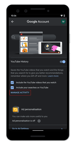 صورة لـ كيفية حذف نشاط Google بالكامل تلقائيًا | manage-youtube-activity-min-DzTechs