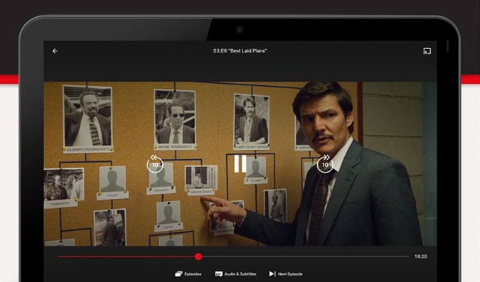 صورة لـ أفضل تطبيقات Android لأجهزة Chromebook في عام 2023 | netflix-mobile-chromebook-min-DzTechs