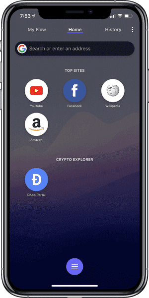 صورة لـ أفضل التطبيقات التي تحتوي على الوضع المظلم لأجهزة iPhone و iPad | opera-touch-min-DzTechs