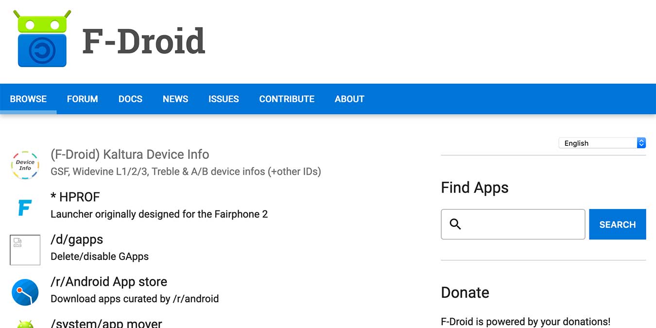 صورة لـ أفضل البدائل لـ Google Play Store يمكنك تثبيتها على Android TV | play-store-alternatives-android-tv-f-droid-min-DzTechs