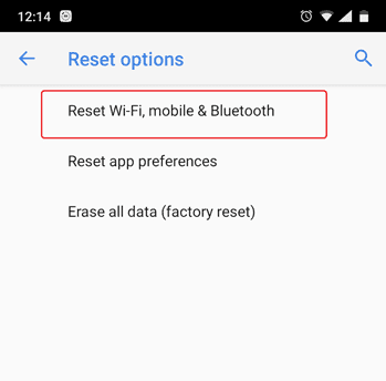 صورة لـ إصلاح مشكل Android متصل بشبكة WiFi ولكن لا يوجد إتصال بالإنترنت | reset-wifi-mobile-bluetooth-min-DzTechs