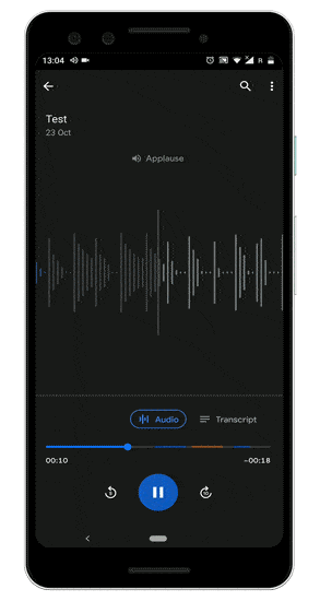 صورة لـ كيفية الحصول على تطبيق Recorder الخاص بـ Pixel 4 على أي هاتف Android | speech-music-applause-detection-new-DzTechs