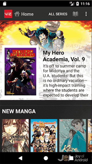 صورة لـ أفضل تطبيقات قراءة المانجا لأجهزة Android و iOS | viz-manga-home-page.png-min-DzTechs