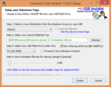 صورة لـ أفضل البرامج المجانية لإنشاء محرك أقراص USB قابل للتمهيد لـ Windows | windows-bootable-usb-tool-Universal-USB-Installer-min-DzTechs