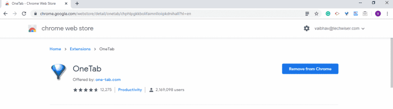 صورة لـ كيفية استخدام إضافة OneTab على نحو فعَّال | 2-1-768x213-min-DzTechs
