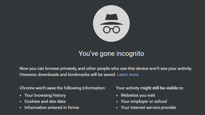 صورة لـ كيف يمكنني حذف عمليات البحث السابقة على Google من السجل؟ | Chrome-Go-Incognito-min-DzTechs