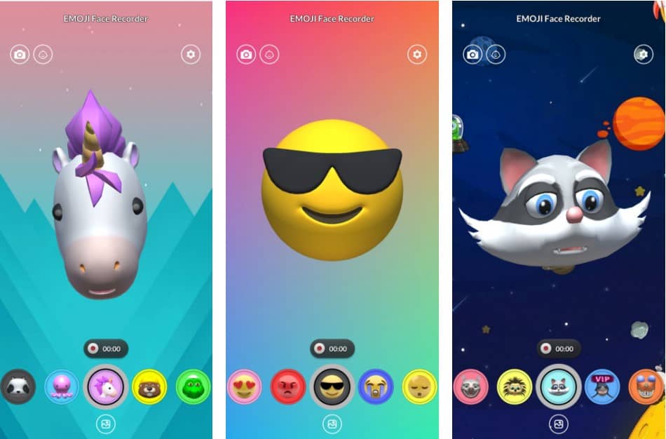 صورة لـ تطبيقات للحصول على ميزة Memoji على Android وتحريك وجهك | EMOJI2BFace2BRecorder-min-DzTechs