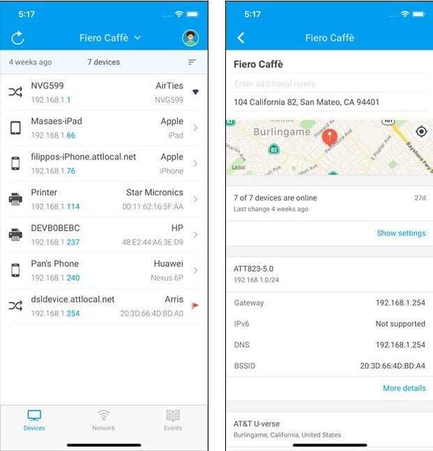 صورة لـ أفضل تطبيقات تحليل شبكة Wi-Fi على الـ iPhone و iPad | Fing-min-DzTechs