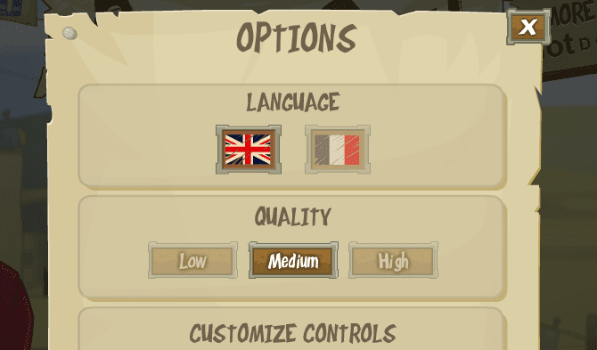 صورة لـ كيفية جعل ألعاب Flash تعمل بشكل أسرع: نصائح بسيطة ومميزة | Flash-Game-Change-Quality-min-DzTechs